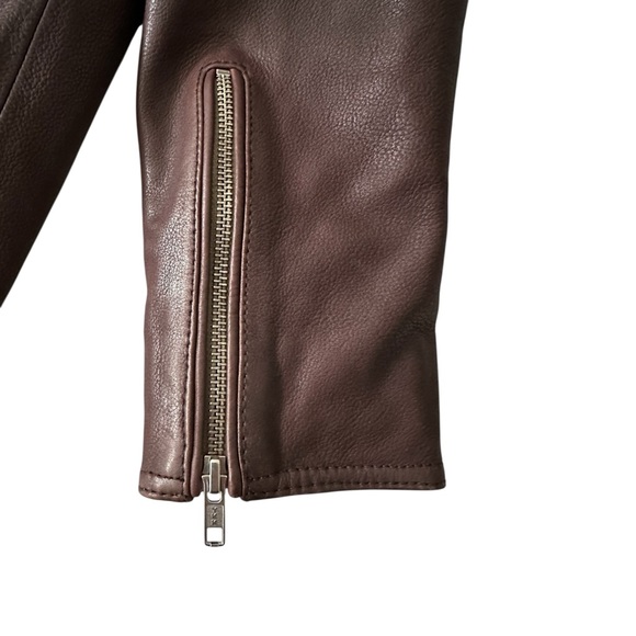 Quince Oversized Leather Moto Jacket - Picture 5 of 9